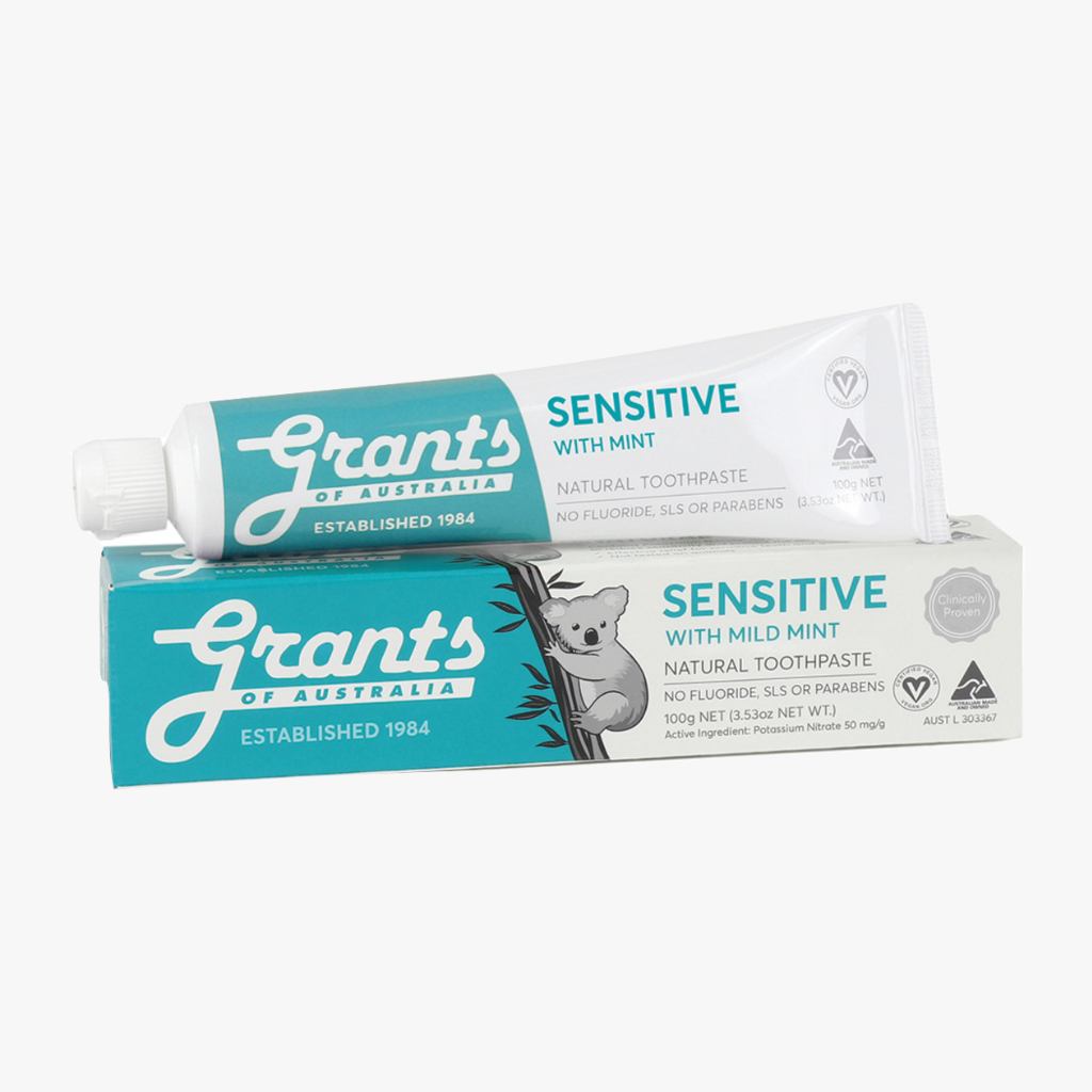 Grants Toothpaste Sensitive with Mint-The Living Co.