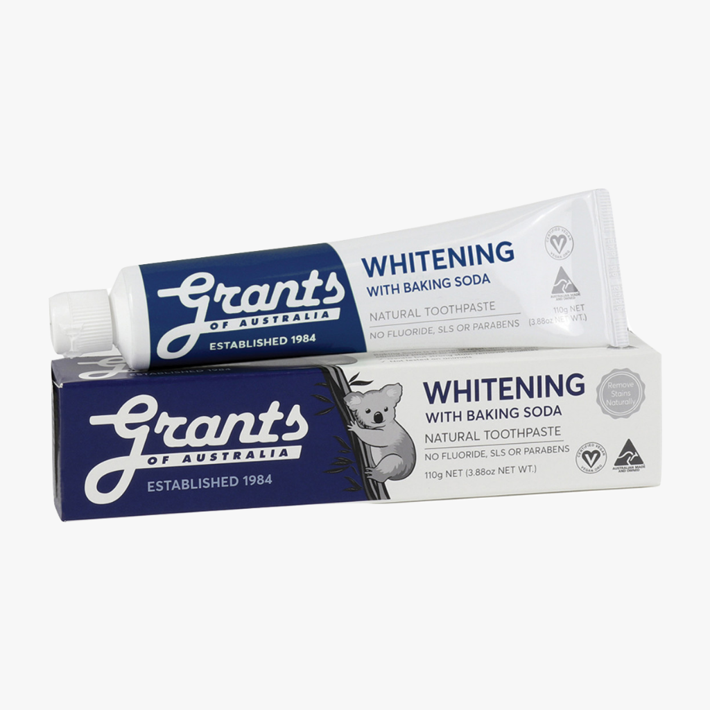 Grants Toothpaste Whitening with Baking Soda-The Living Co.