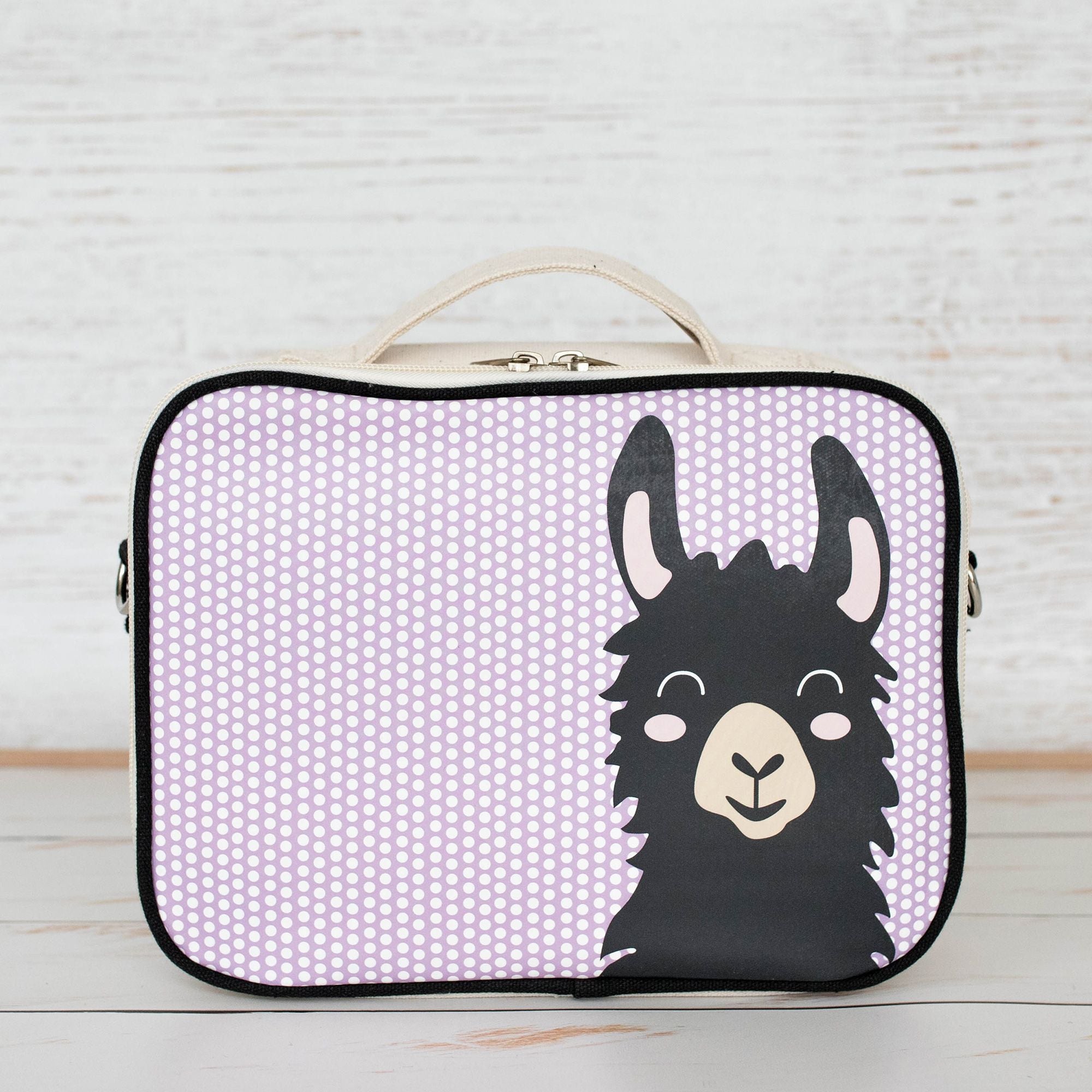 Green Essentials Organic Cotton Insulated Lunch Bag – Llama-The Living Co.