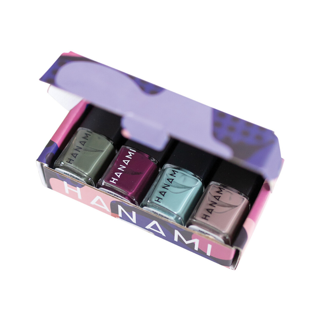 Hanami Nail Polish Collection Solstice 9ml x 4 Pack-The Living Co.