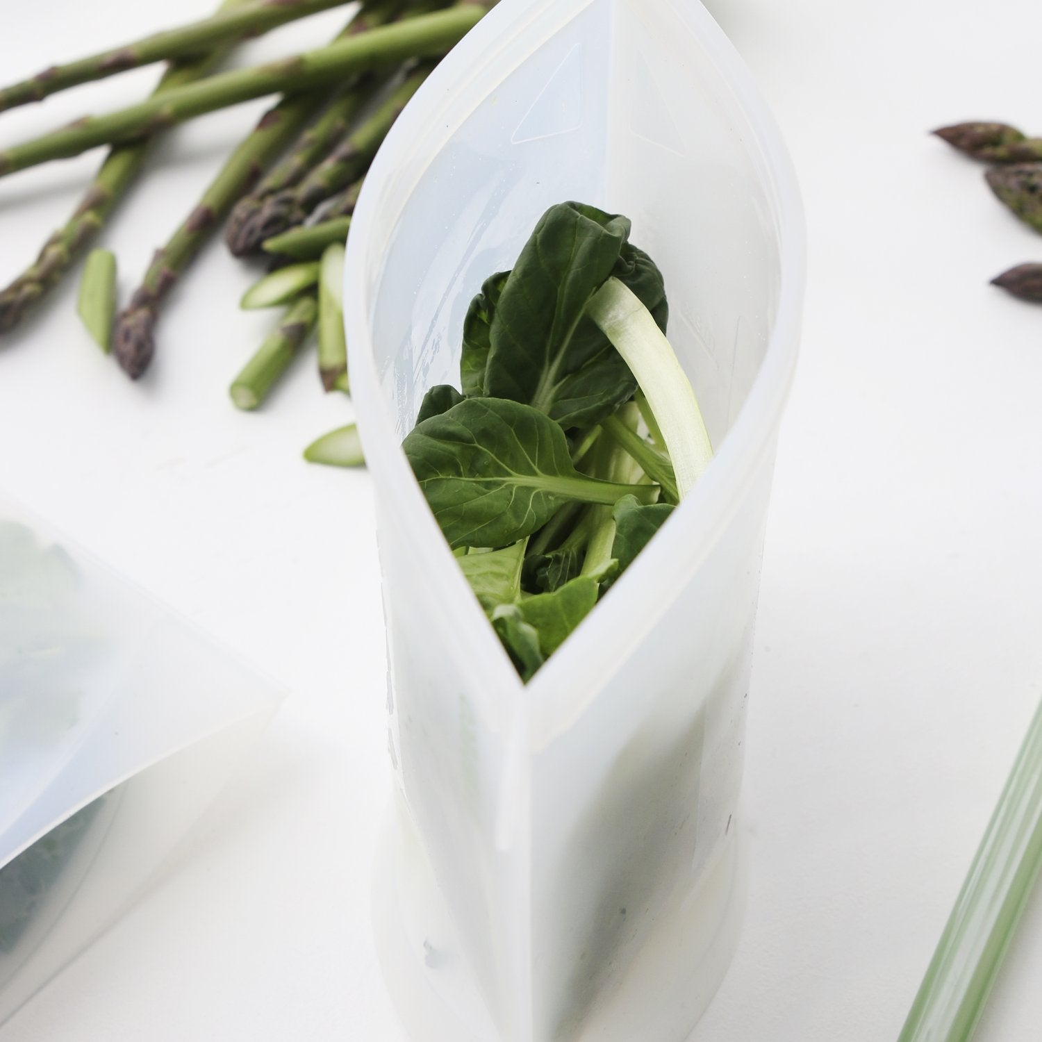 Ever Eco Reusable Silicone Food Pouches Set Of 2 X 1L