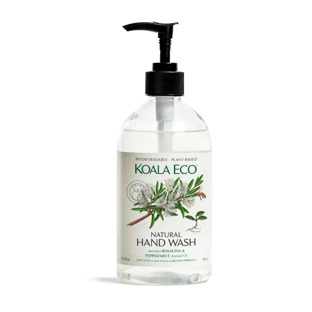 Koala Eco Hand Wash Rosalina & Peppermint 500ml-The Living Co.
