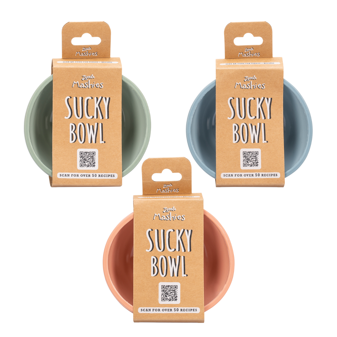 Little Mashies Silicone Sucky Bowl-The Living Co.