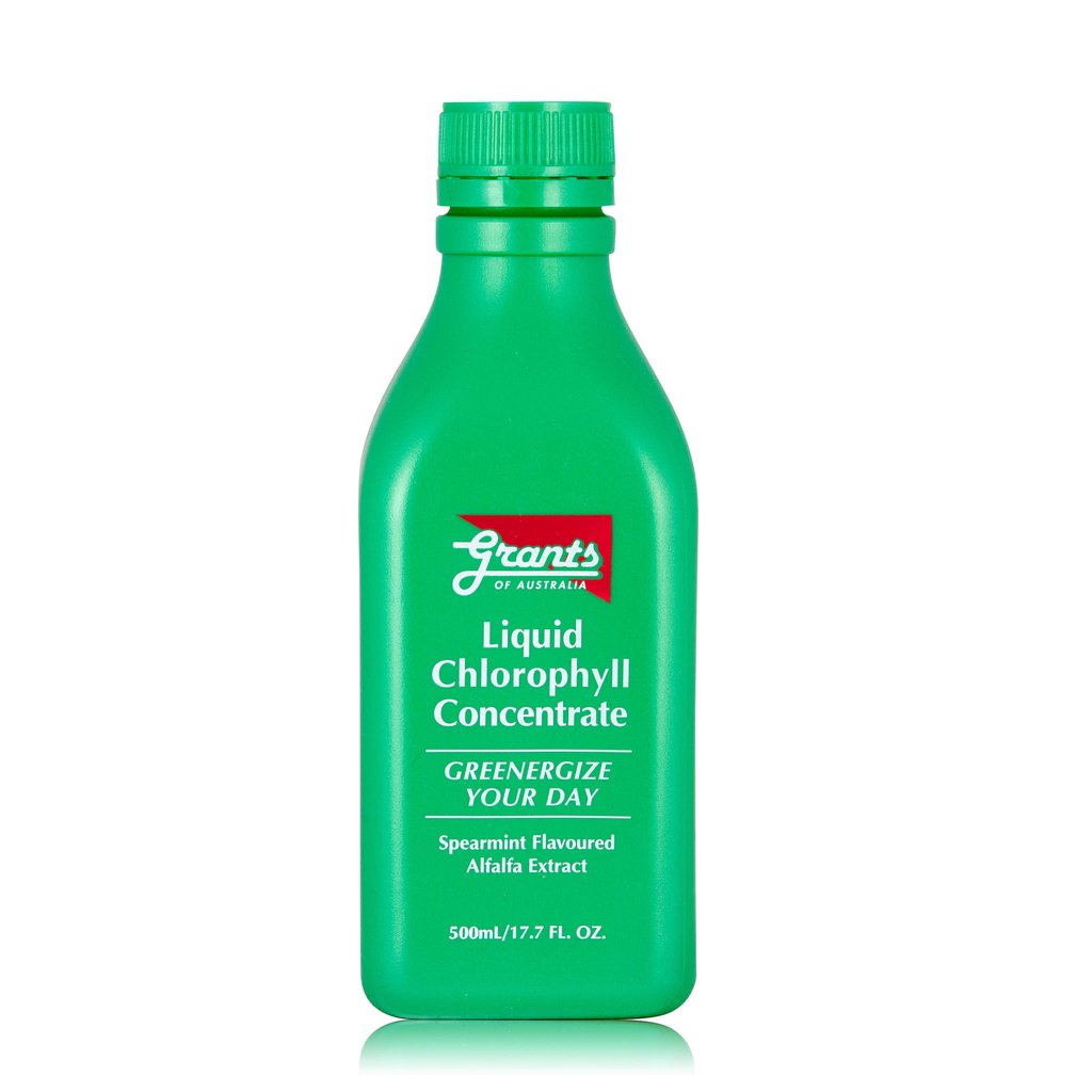 Grants Liquid Chlorophyll 500ml-The Living Co.