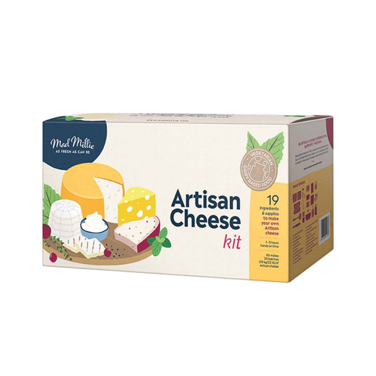 Mad Millie Artisan Cheese Kit-The Living Co.