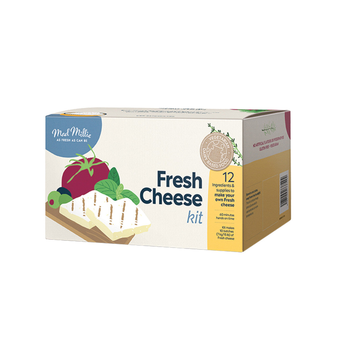 Mad Millie Fresh Cheese Kit-The Living Co.