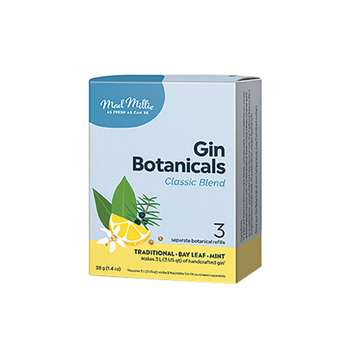 Mad Millie Gin Botanicals-The Living Co.