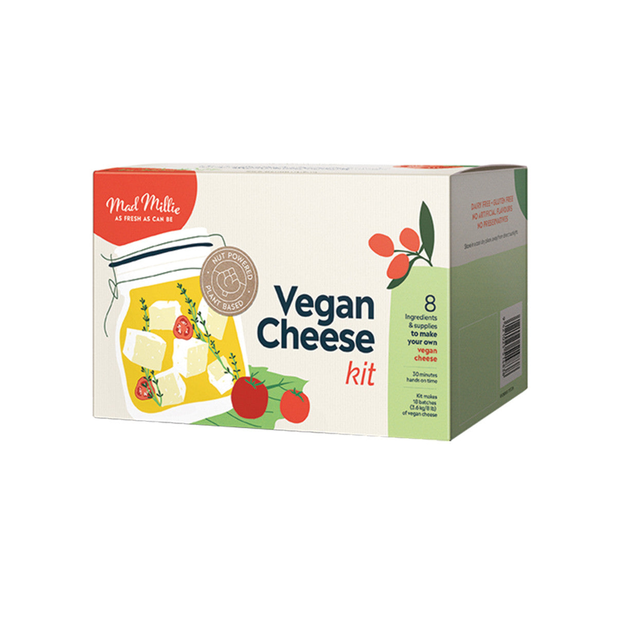 Mad Millie Vegan Cheese Kit-The Living Co.