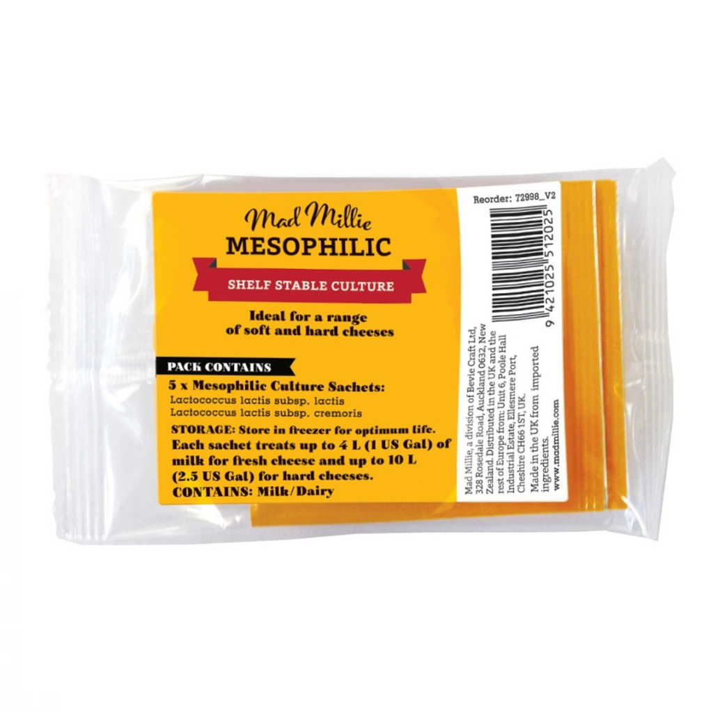 Mad Millie Mesophilic Culture Sachets x 5 Pack-The Living Co.