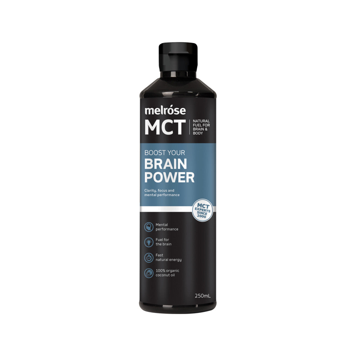 Melrose MCT Oil Boost Your Brain Power 250ml-The Living Co.
