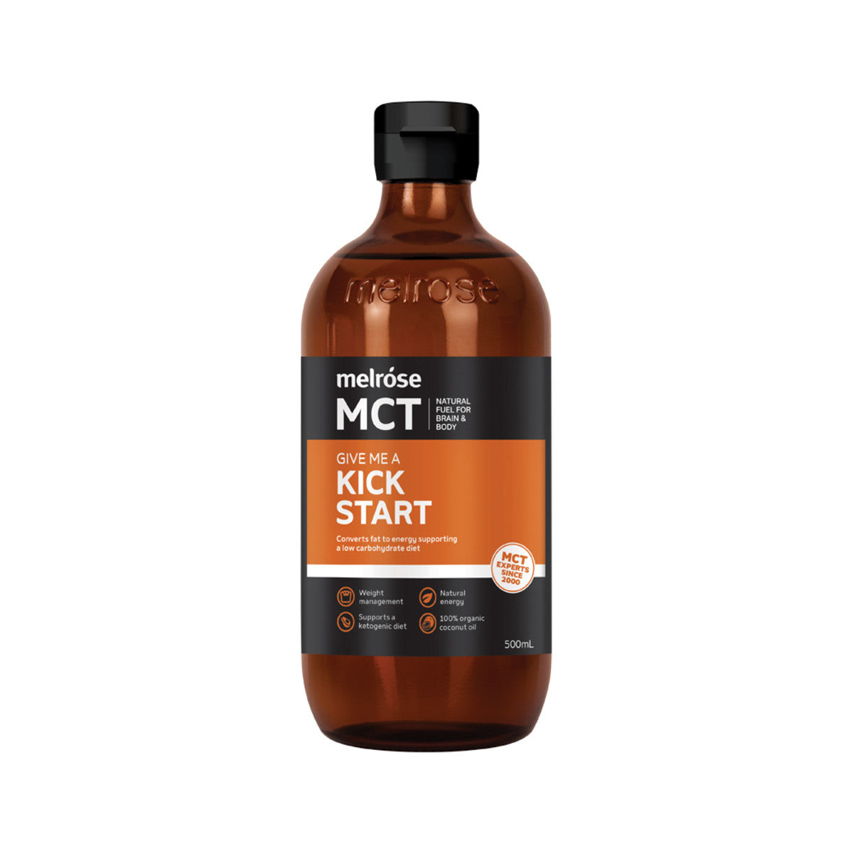 Melrose MCT Oil Give Me a Kick Start 500ml-The Living Co.