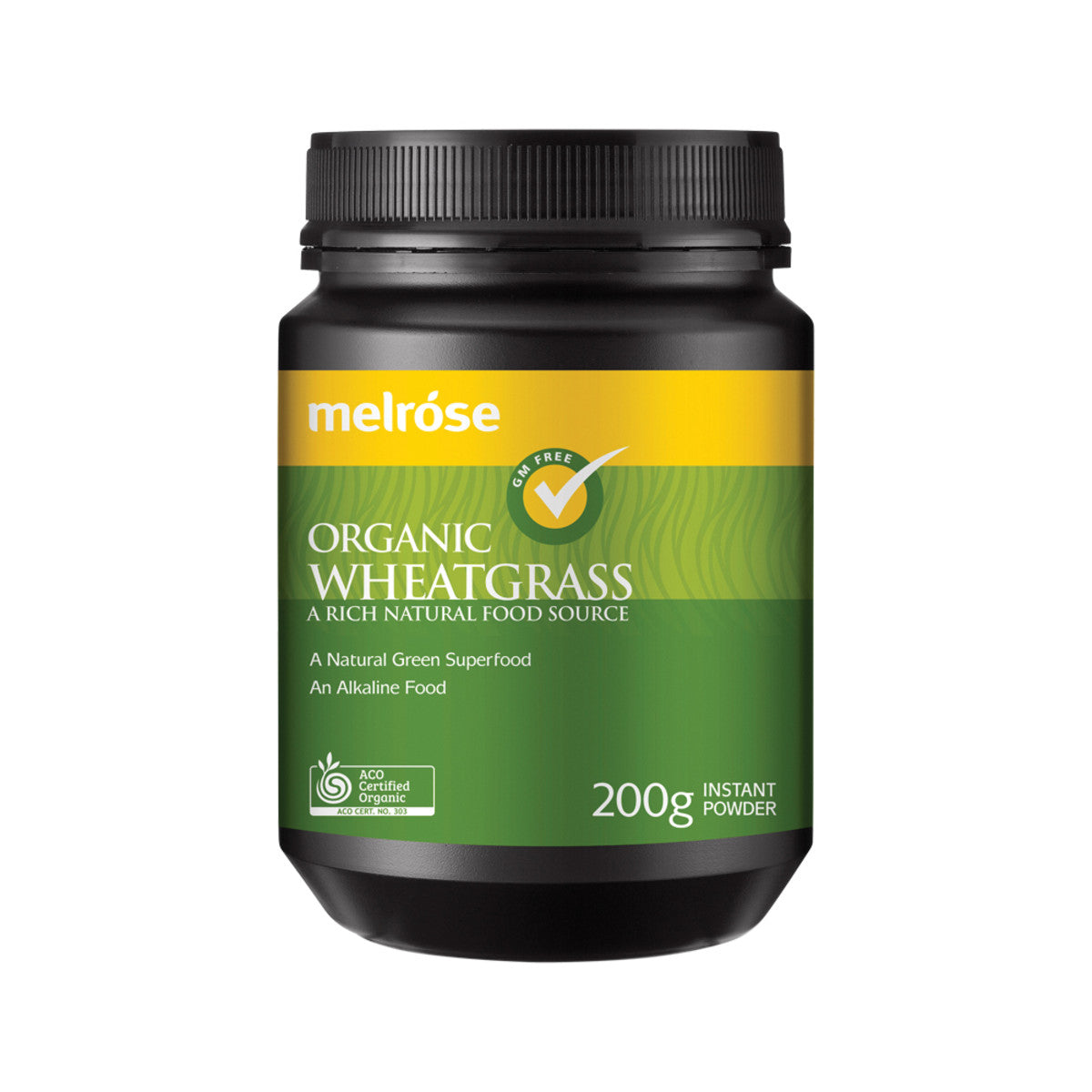 Melrose Organic Wheatgrass Powder 200g Instant Powder-The Living Co.