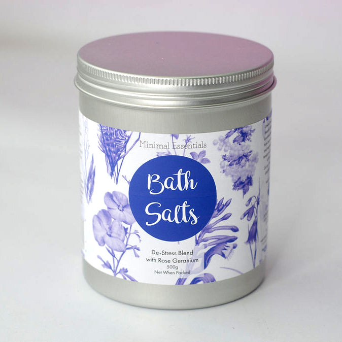 Minimal Essentials Bath Salts with Magnesium-The Living Co.