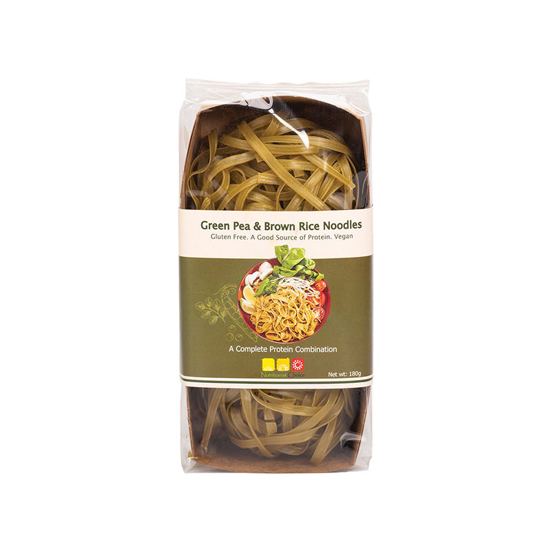 Nutritionist Choice Green Pea and Brown Rice Noodles-The Living Co.