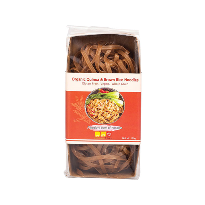 Nutritionist Choice Organic Quinoa and Brown Rice Noodles-The Living Co.
