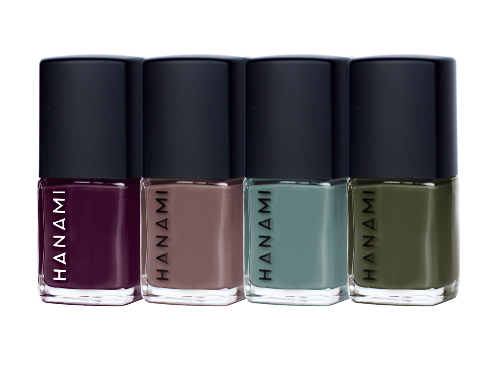 Hanami Nail Polish Collection Solstice 9ml x 4 Pack-The Living Co.