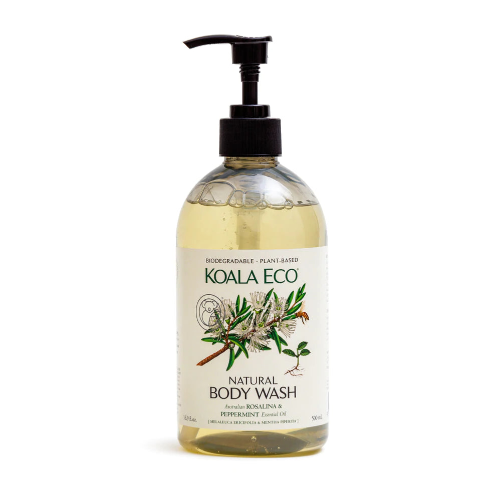 Koala Eco Body Wash Rosalina & Peppermint-The Living Co.