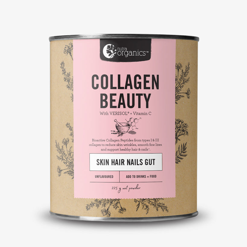 Nutra Organics Collagen Beauty 225g-The Living Co.