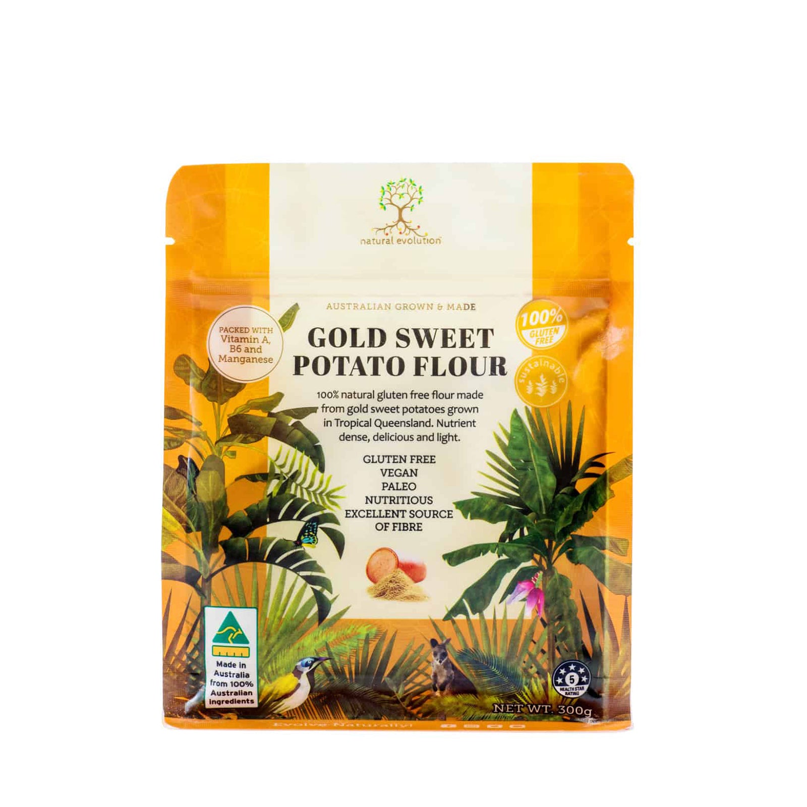 Natural Evolution Gold Sweet Potato Flour-The Living Co.