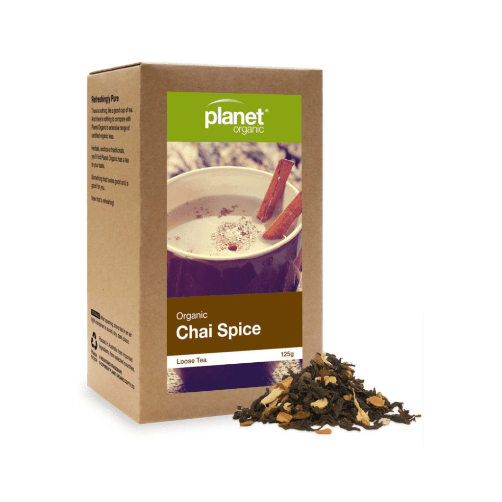 Planet Organic Chai Spice Loose Leaf Tea 125g-The Living Co.