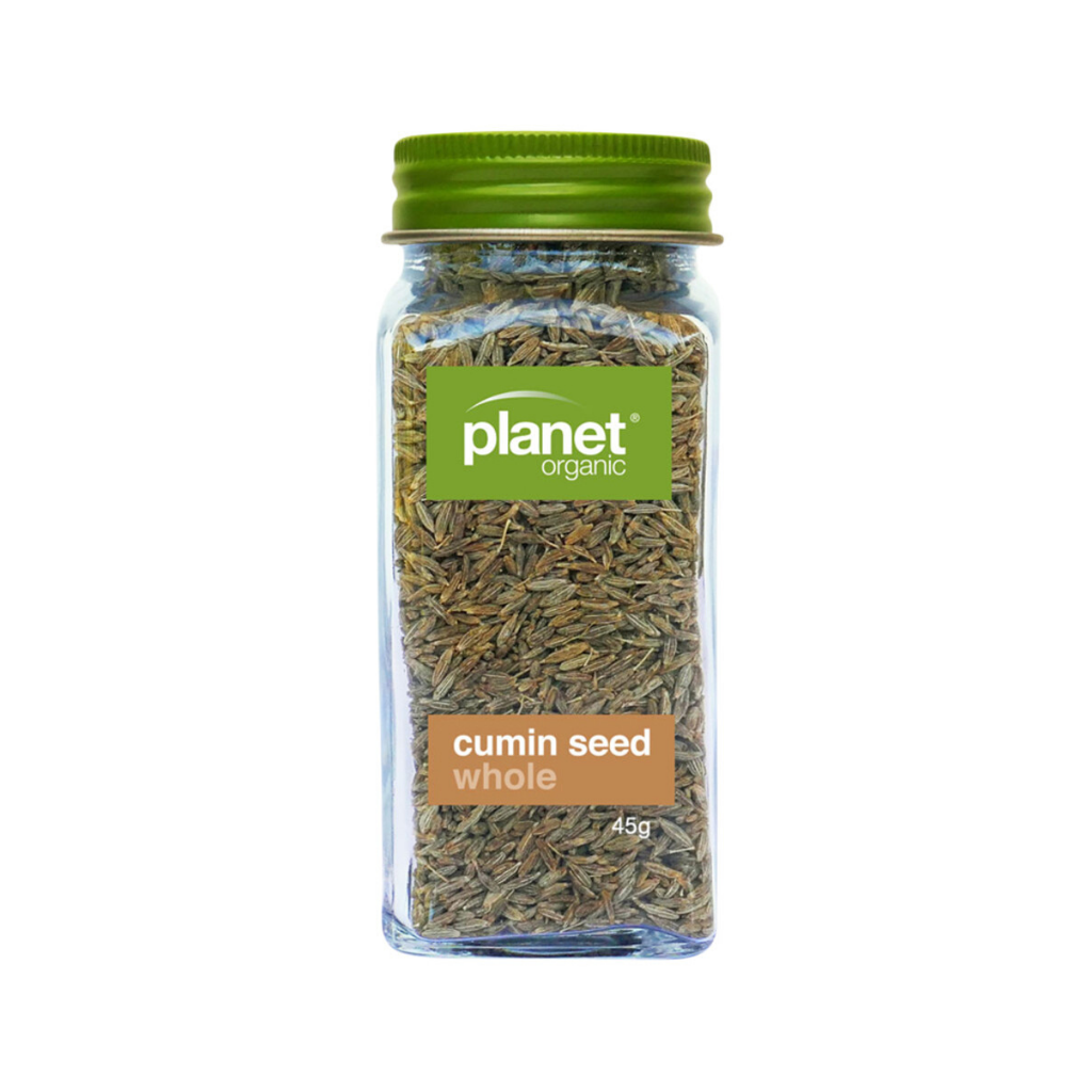 Planet Organic Cumin Seed Whole Shaker 45g-The Living Co.