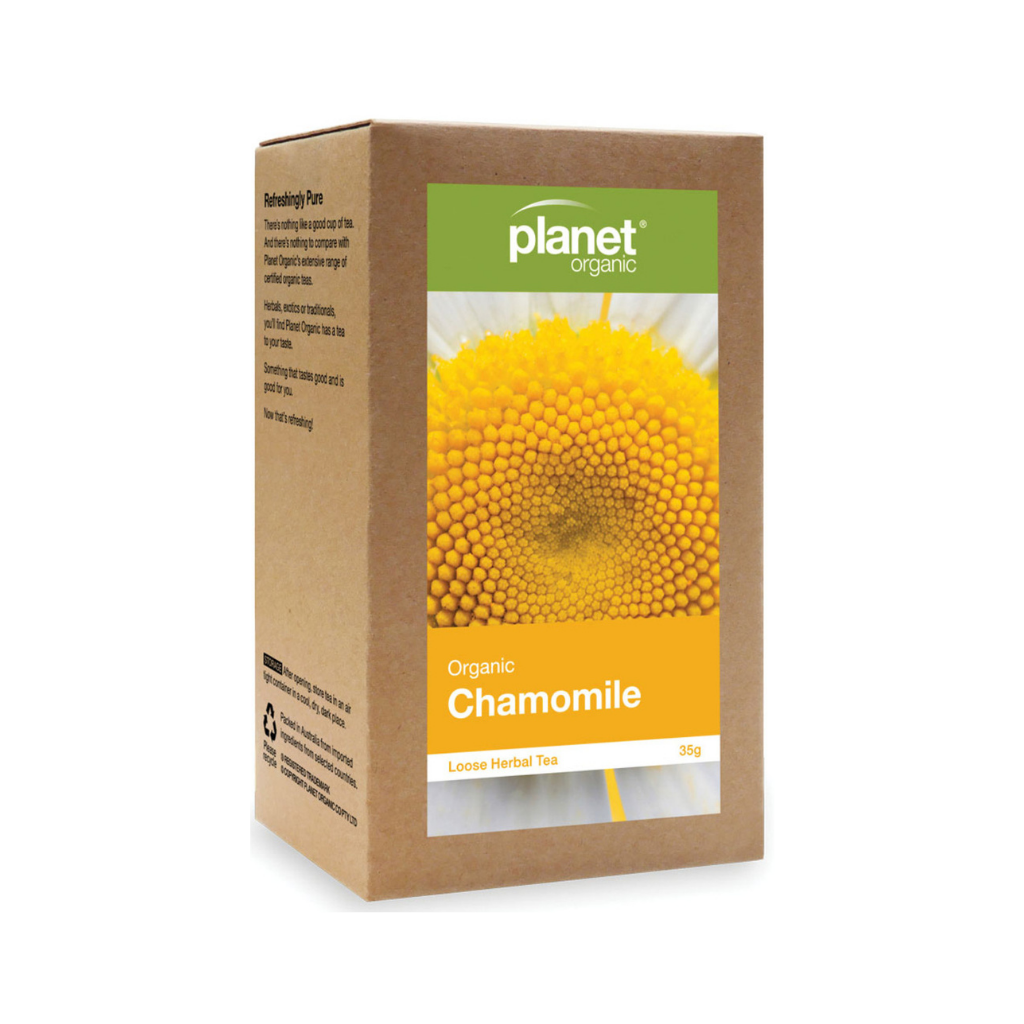 Planet Organic Chamomile Loose Leaf Tea 35g-The Living Co.