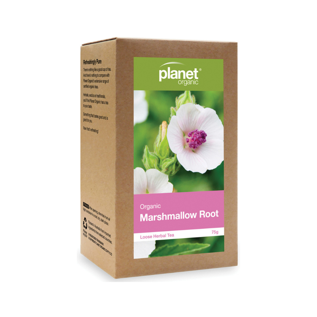 Planet Organic Marshmallow Root Loose Leaf Tea 75g-The Living Co.