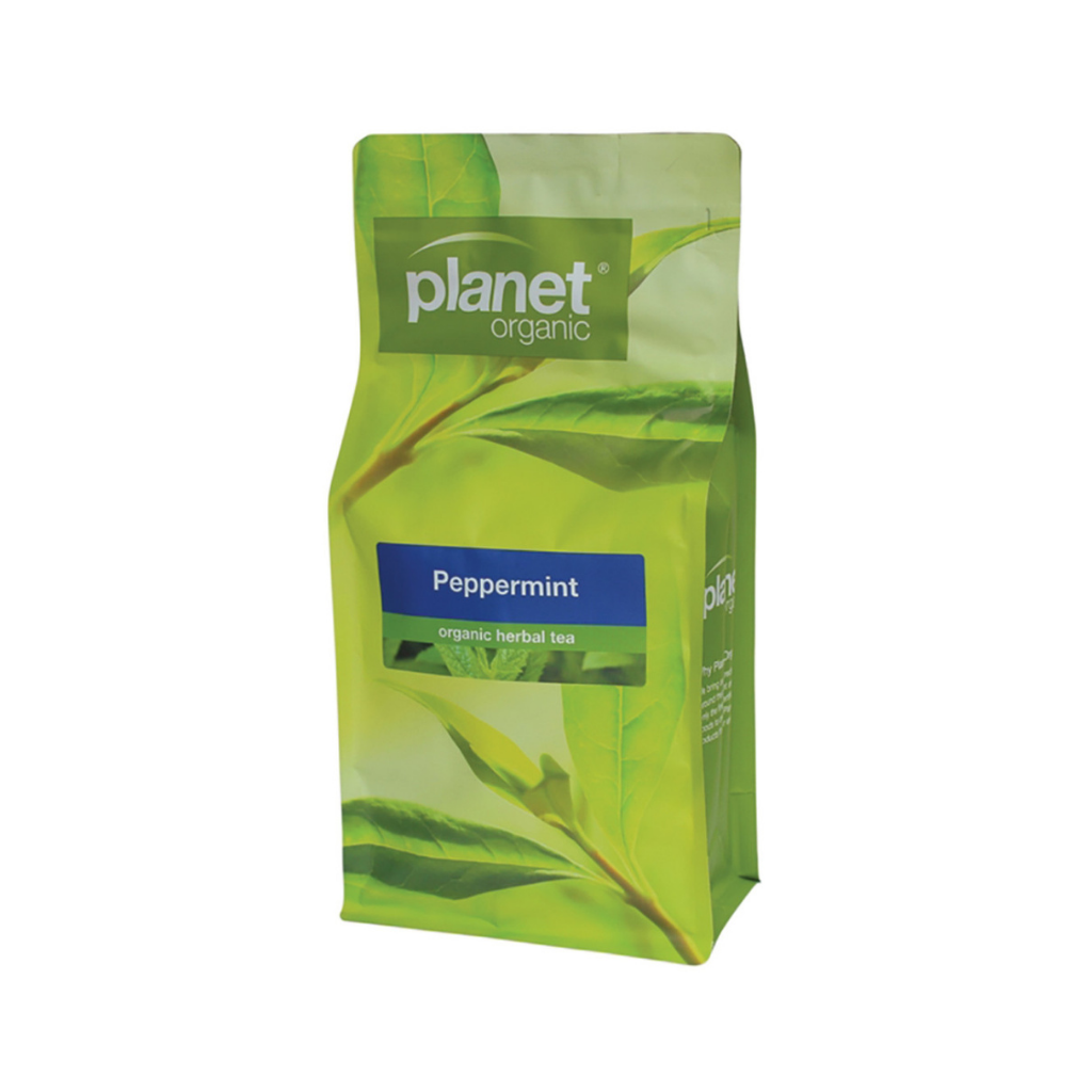 Planet Organic Peppermint Loose Leaf Tea 250g-The Living Co.