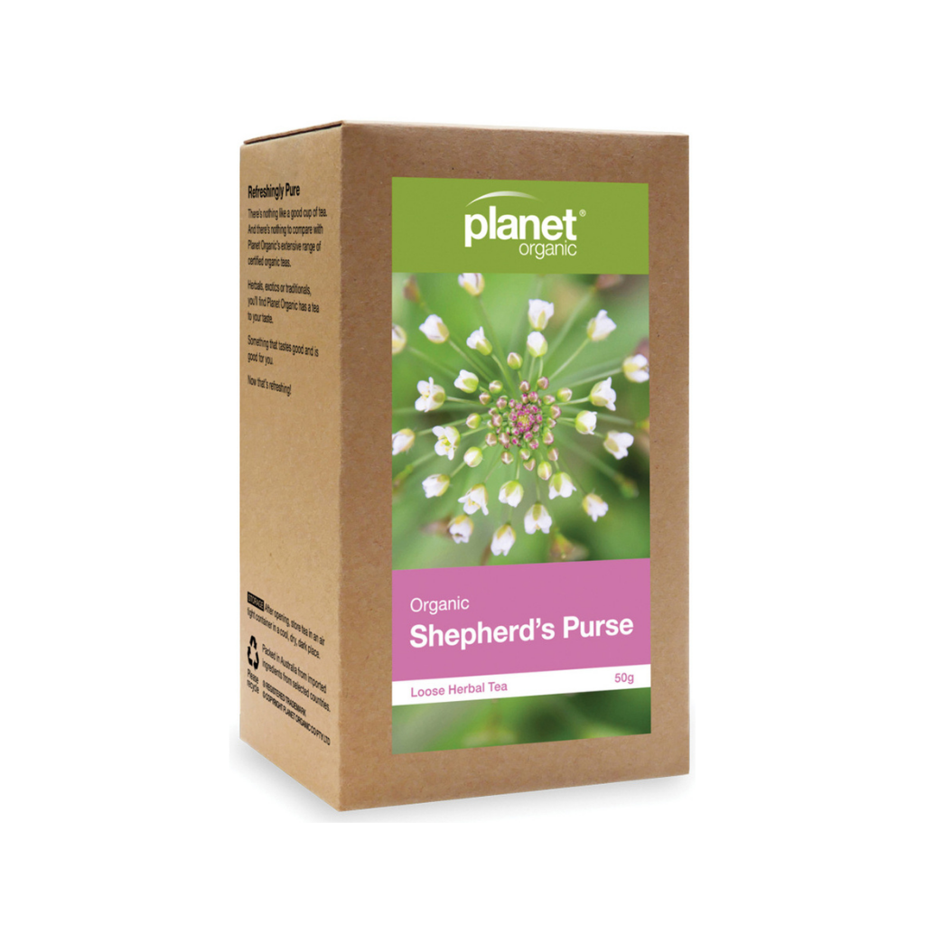 Planet Organic Shepherd's Purse Loose Leaf Tea 50g-The Living Co.