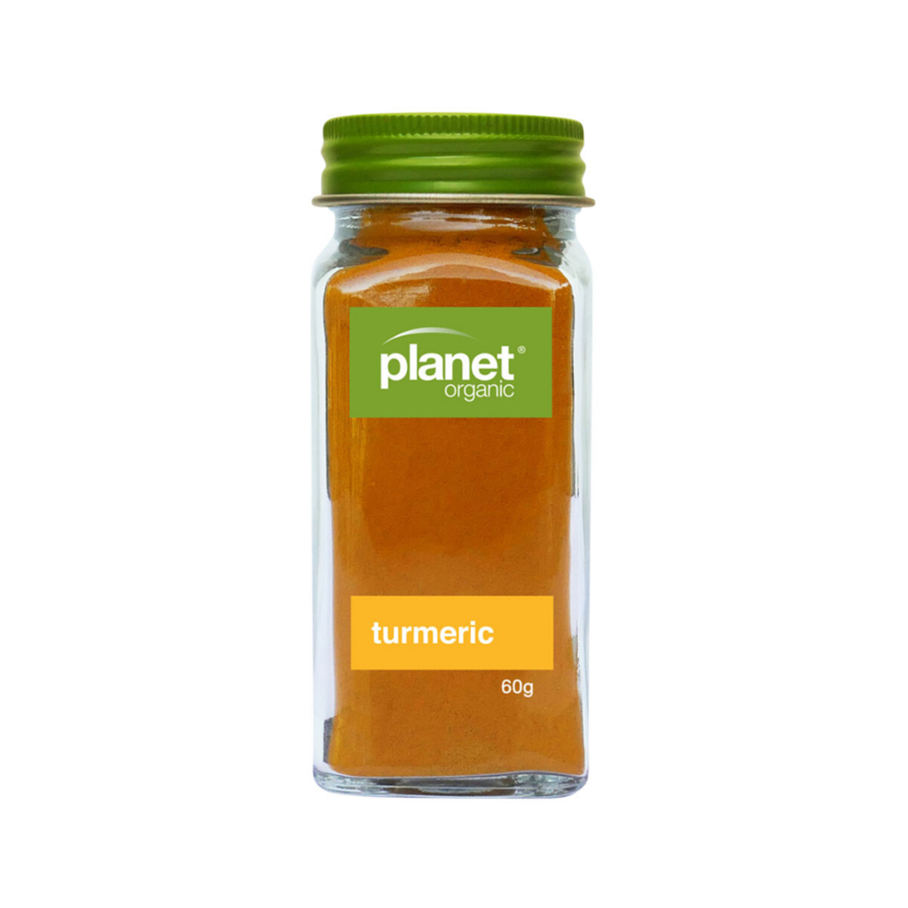 Planet Organic Turmeric Shaker 60g-The Living Co.