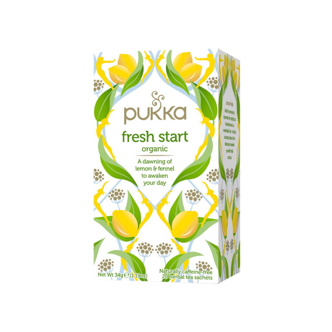 Pukka Fresh Start x 20 Tea Bags-The Living Co.