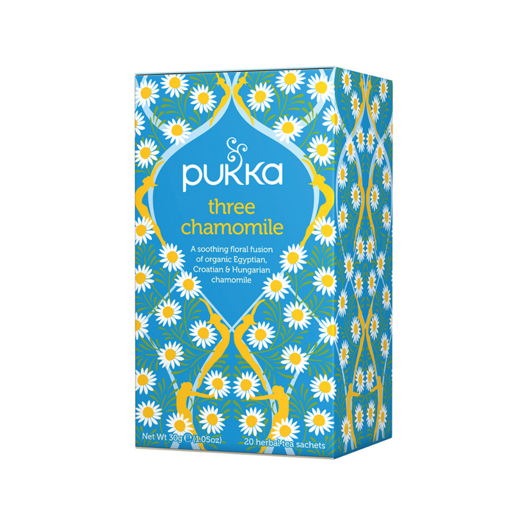 Pukka Three Chamomile x 20 Tea Bags-The Living Co.