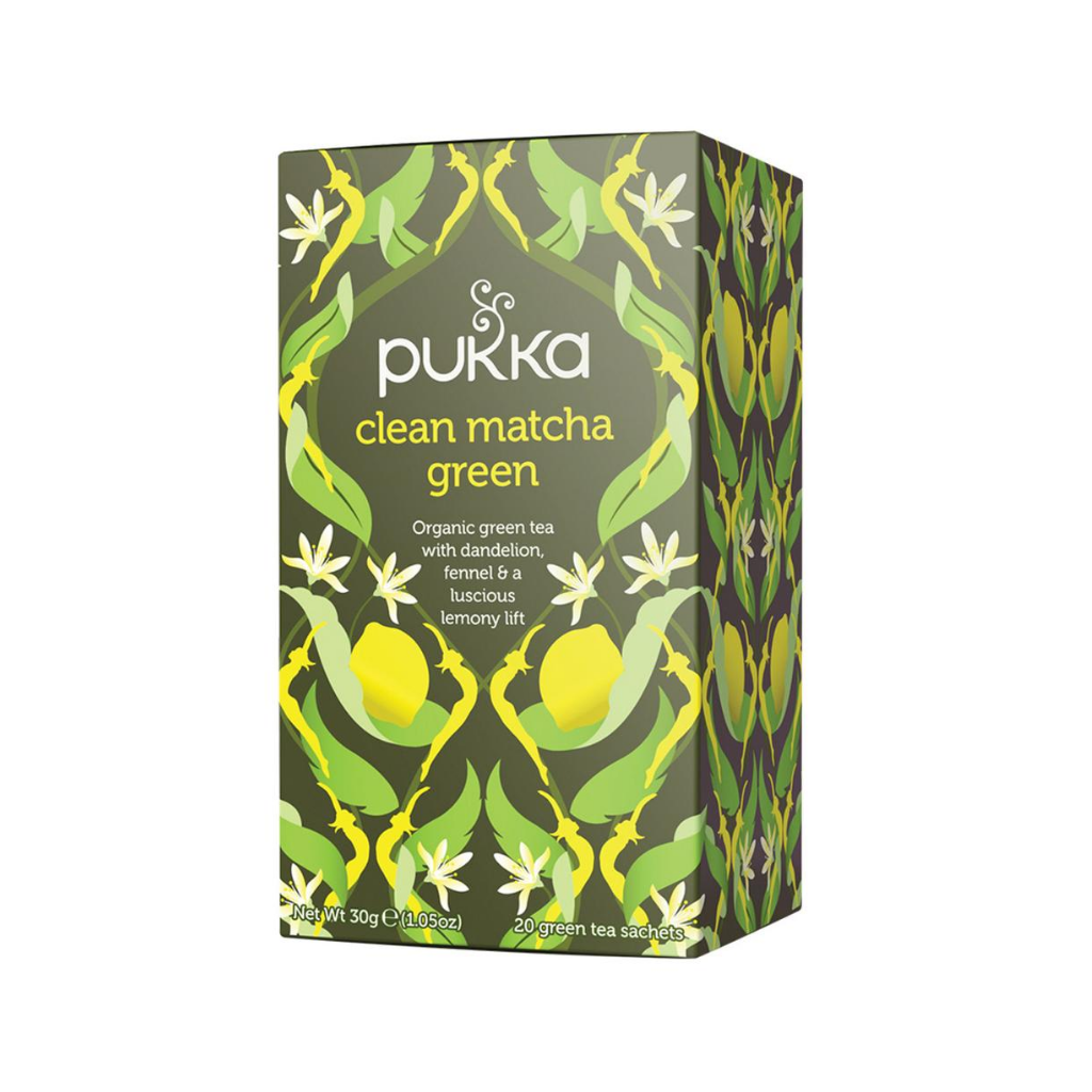 Pukka Clean Matcha Green x 20 Tea Bags-The Living Co.