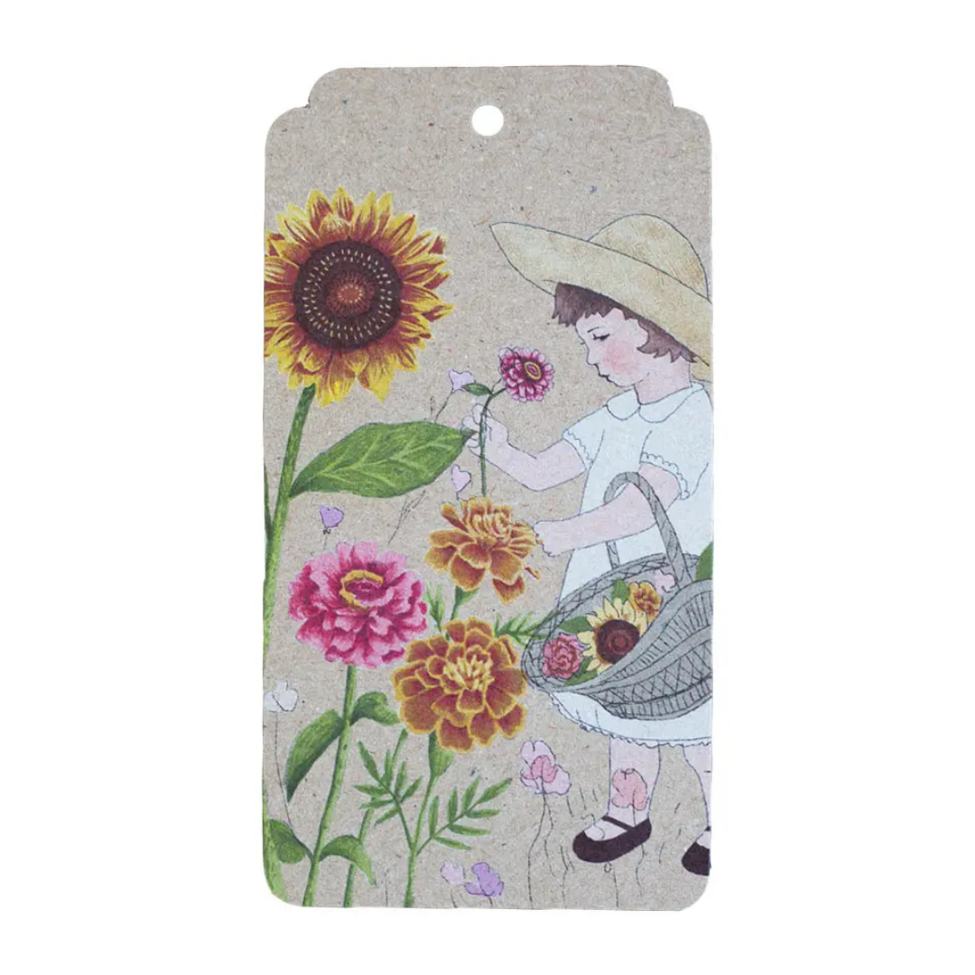 Sow 'n Sow Recycled Gift Tags - 10 Pack Secret Garden-The Living Co.