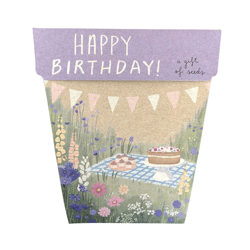 Sow 'n Sow Gift of Seeds Happy Birthday - Picnic-The Living Co.