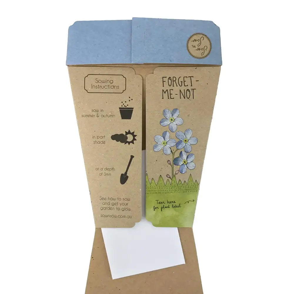 Sow 'n Sow Gift of Seeds Forget Me Not-The Living Co.