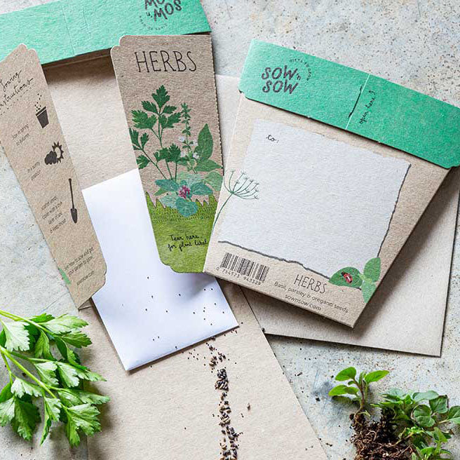 Sow 'n Sow Gift of Seeds Garden Herbs-The Living Co.
