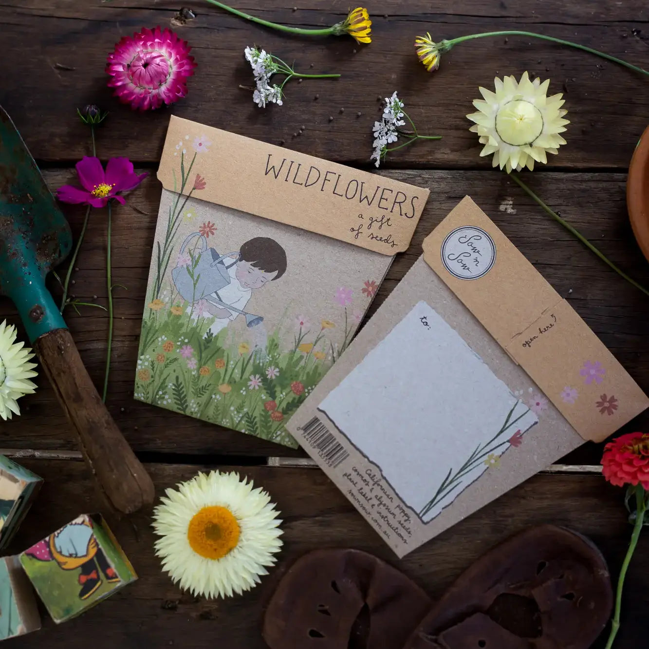 Sow 'n Sow Gift of Seeds Wild Flowers-The Living Co.
