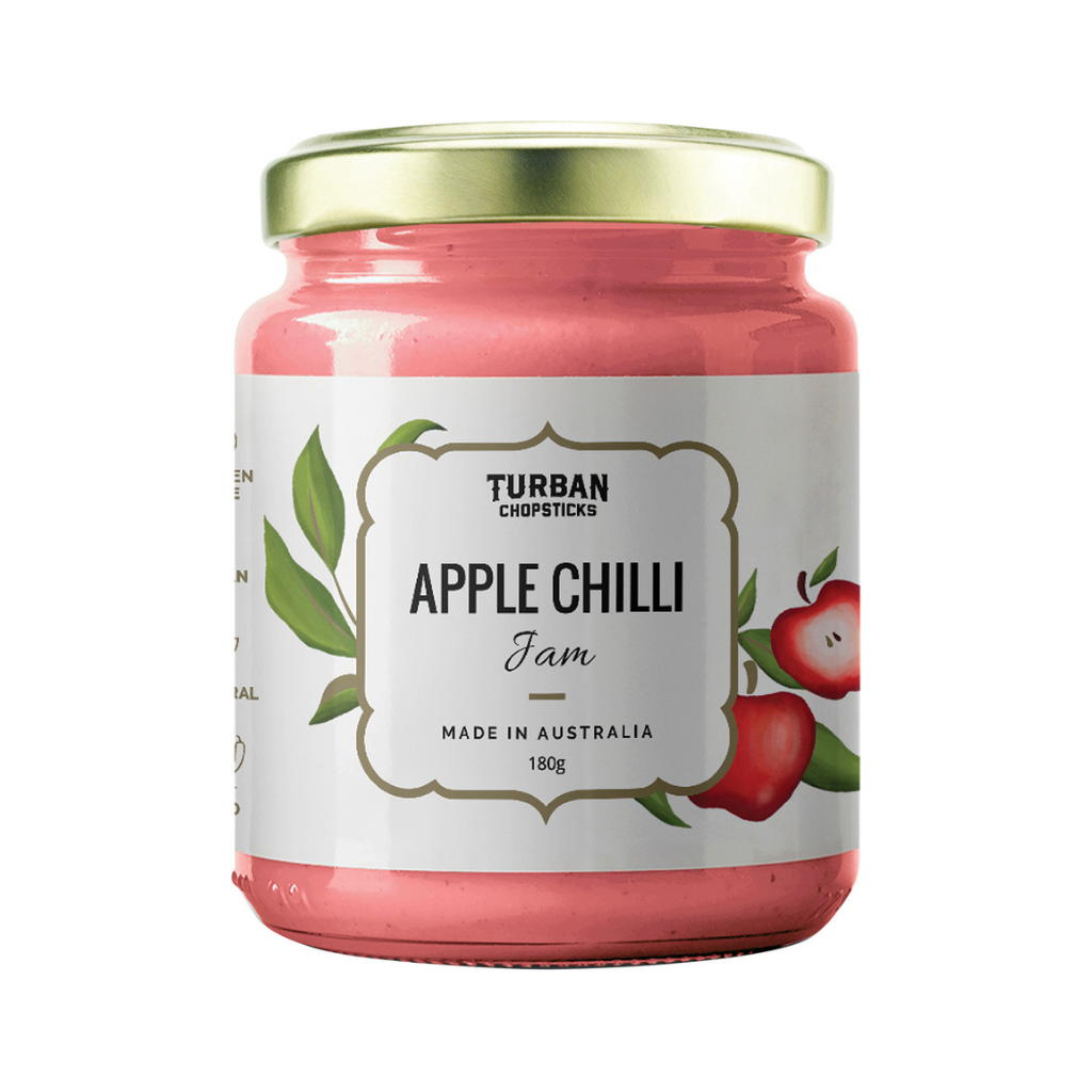Turban Chopsticks Jam Apple Chilli-The Living Co.