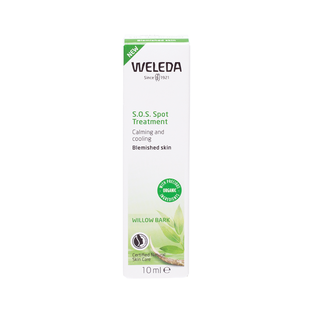 Weleda S.O.S. Spot Treatment Willow Bark (Calming and Cooling - Blemished Skin) 10ml-The Living Co.