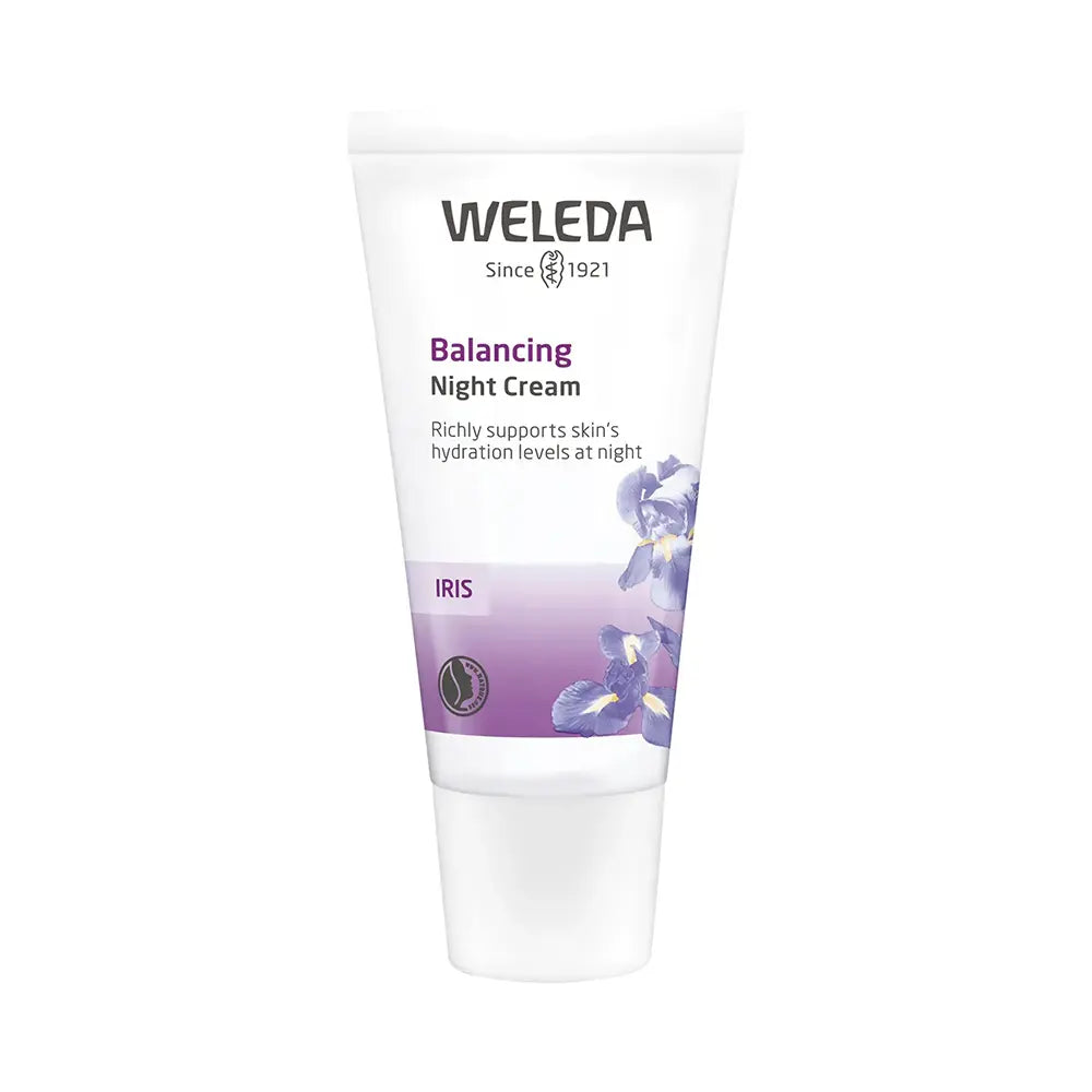 Weleda Balancing Night Cream - Iris-The Living Co.