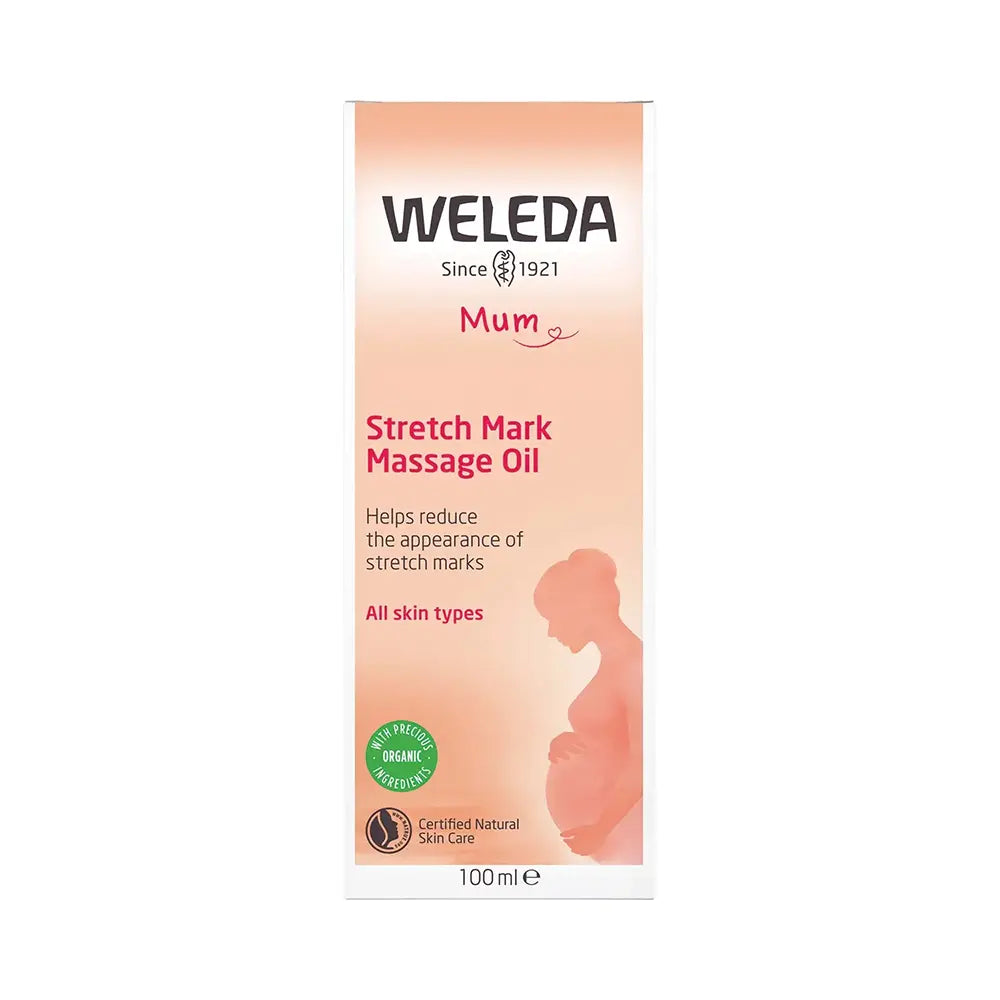 Weleda Stretch Mark Massage Oil-The Living Co.