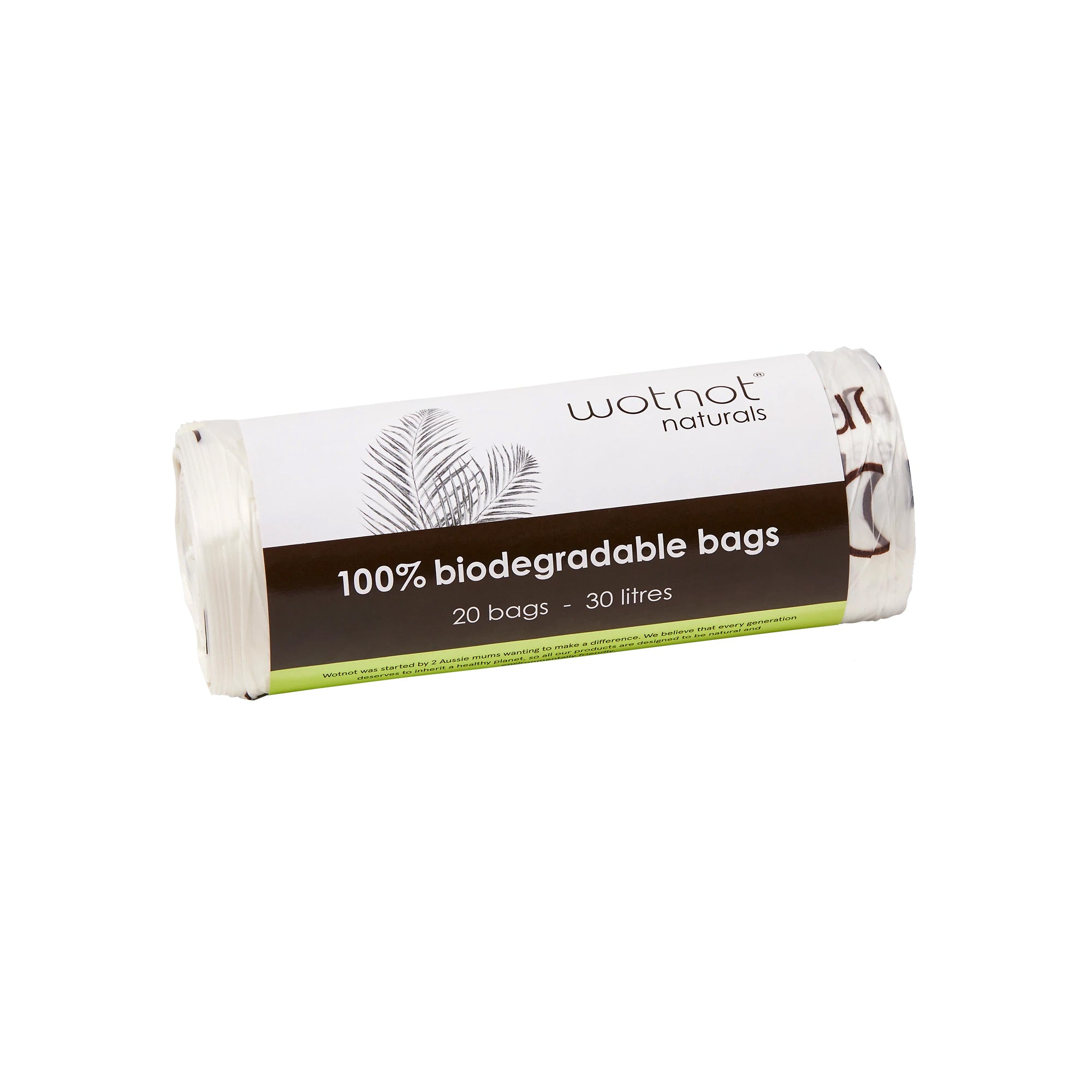 Wotnot Biodegradable Bags 30L 20-The Living Co.