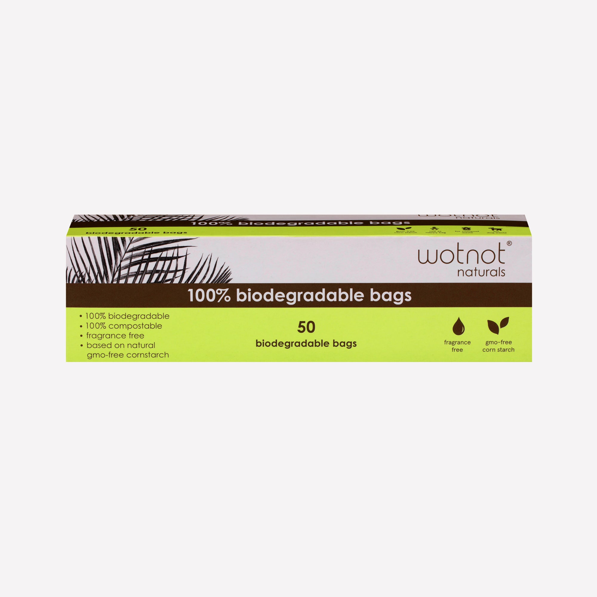Wotnot Biodegradable Nappy Bags-The Living Co.