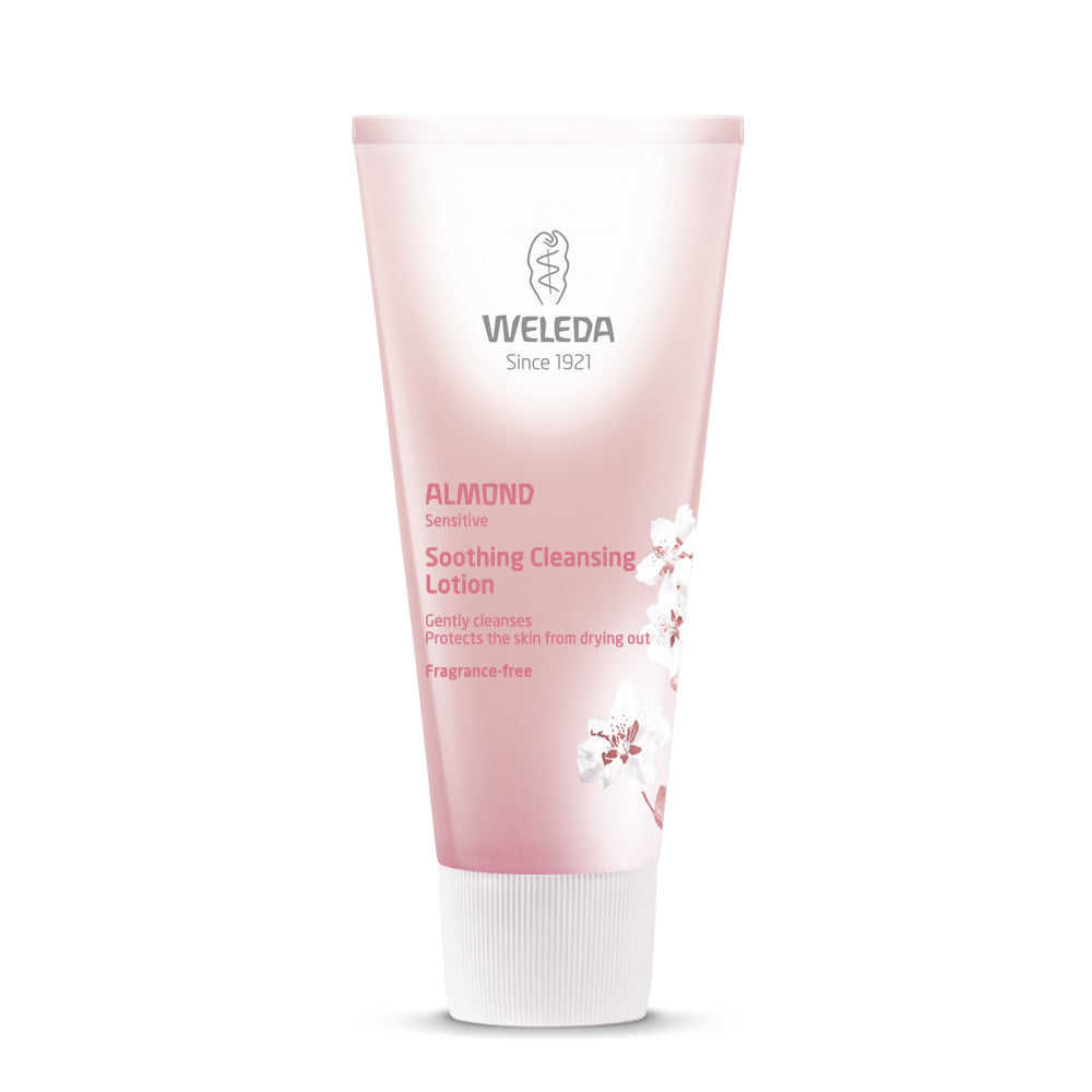 Weleda Almond Soothing Cleansing Lotion 75ml-The Living Co.