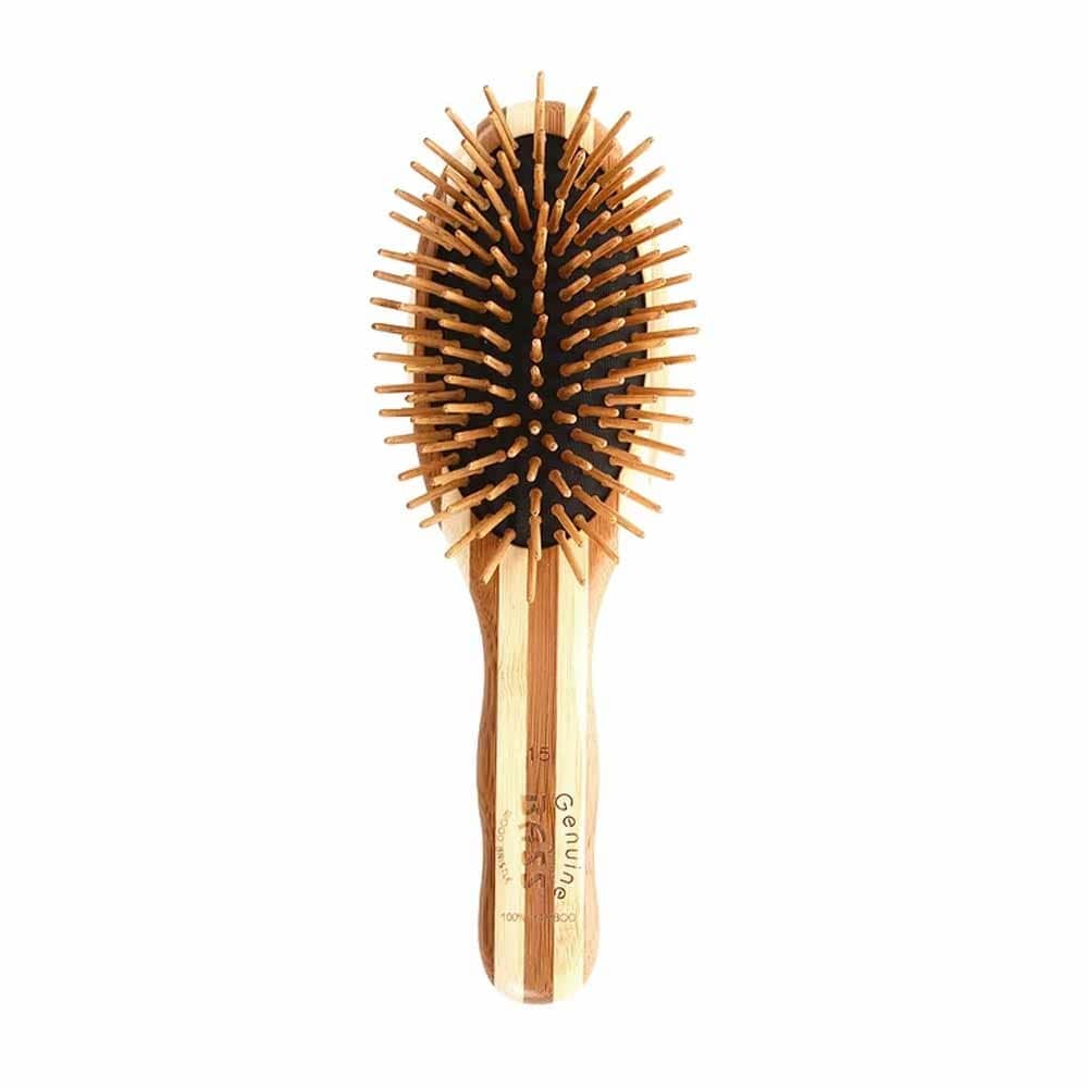 Bass Brushes Bamboo Wood Hair Brush Small - Oval-The Living Co.