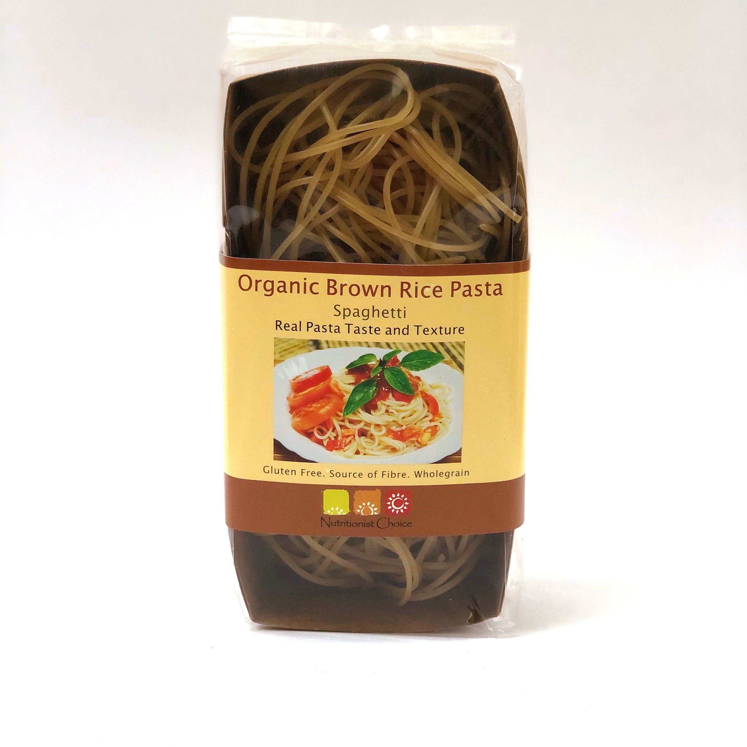 Nutritionist Choice Brown Rice Pasta Spaghetti-The Living Co.