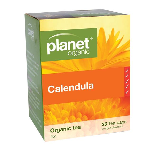 Planet Organic Calendula Tea Bags 25-The Living Co.