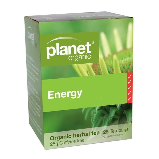 Planet Organic Energy Tea Bags 25-The Living Co.