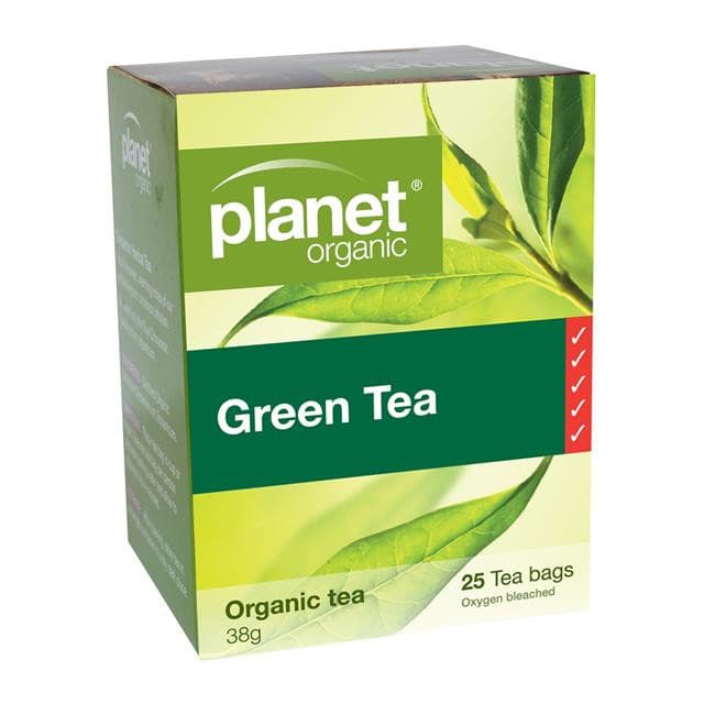 Planet Organic Green Tea Bags-The Living Co.